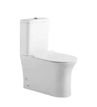 Напольный безободковый унитаз Agger, крышка микролифт, белый, AT01000