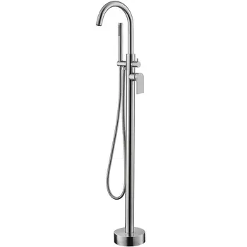 Напольный смеситель для ванны BelBagno Nova NOV-FMT-IN, сатин