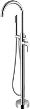 Напольный смеситель для ванны с душем STWORKI Эстерсунд ES-06cr
