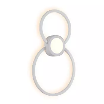 Настенно-потолочный светодиодный светильник iLedex Galaxy X046124 24W 3000K WH