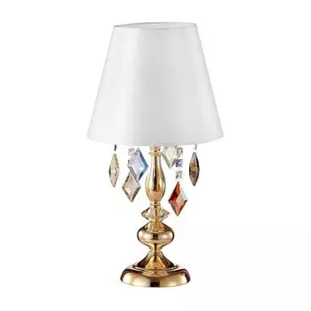 Настольная лампа Crystal Lux Mercedes LG1 Gold/Color
