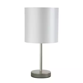 Настольная лампа Crystal Lux Sergio LG1 Nickel