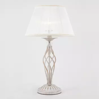 Настольная лампа Eurosvet 01002/1 белый с золотом