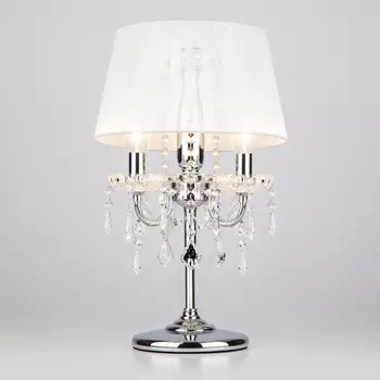 Настольная лампа Eurosvet 2045/3T хром/белый