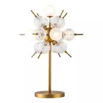 Настольная лампа iLamp Rockfeller 100T-5 Matt Bronze