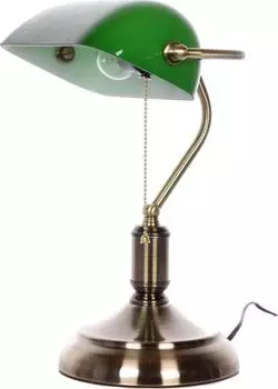 Настольная лампа Lumina Deco Banker LDT 305 GR