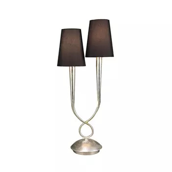 Настольная лампа Mantra Paola Painted Silver 3536