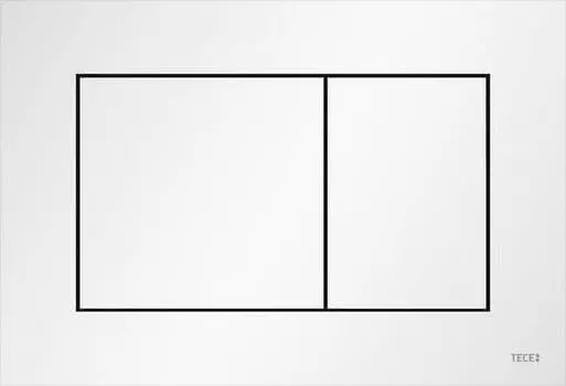 Панель смыва для унитаза TECE Now 9240417, белый матовый