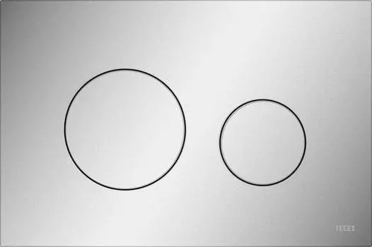 Панель смыва TECE Loop 2.0 9240922 с двумя клавишами хром матовый