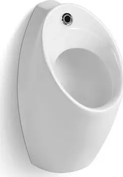 Писсуар подвесной SantiLine SL-6001 с сенсорным смывом, белый