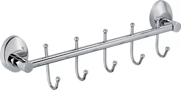 Планка Fixsen Europa FX-21805-5 хром 5 крючков