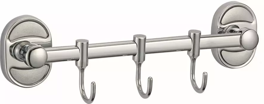 Планка с 3-мя крючками Viko V-406 хром