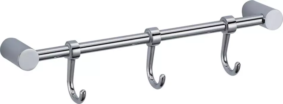 Планка с 3-мя крючками Viko V-703 хром