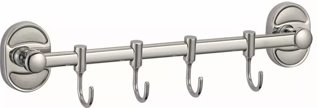 Планка с 4-мя крючками Viko V-407 хром