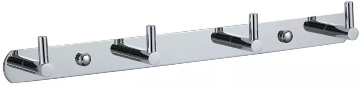 Планка с 4-мя крючками Viko V-714 хром