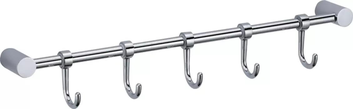Планка с 5-ю крючками Viko V-705 хром