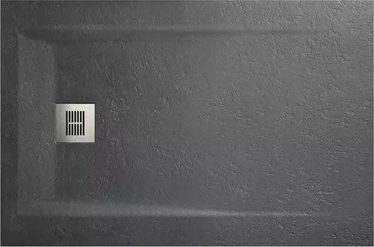 Поддон для душа 100х80 см Sanitana Rocks SP3013E8320100590, антрацит