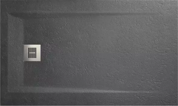 Поддон для душа 120х80 см Sanitana Rocks SP3014B0320100590, антрацит