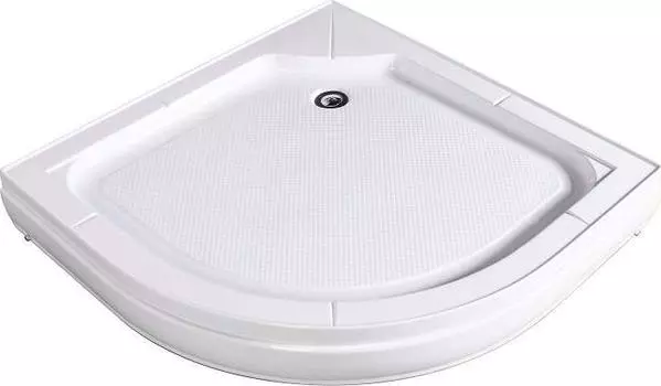 Поддон для душа 80х80х15 см Wemor Light белый