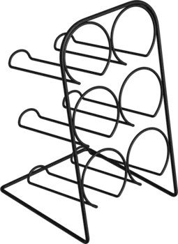 Подставка Domaci Феррара Ac-05-01 для бутылок, черный муар