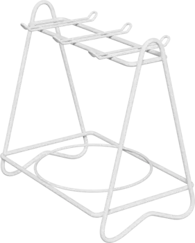 Подставка Domaci Феррара D04263 для чайного сервиза, белый муар