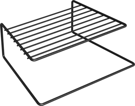 Подставка Domaci Феррара D04318 для посуды, черный муар