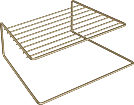 Подставка Domaci Феррара D994-04 для посуды, золото поталь