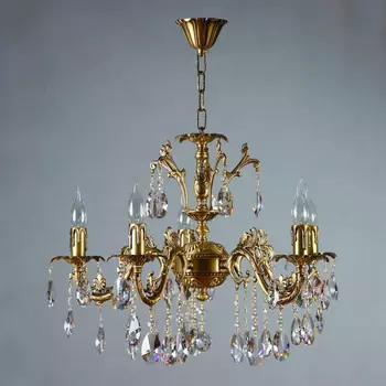 Подвесная люстра Ambiente Granada 2118/5 AB Tear drop