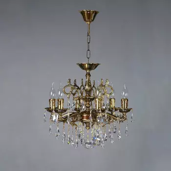 Подвесная люстра Ambiente Leon 2128/6 PB Tear Drop