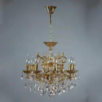 Подвесная люстра Ambiente Leon 2128/8 WP Tear Drop