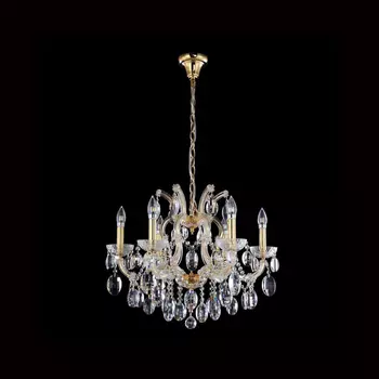 Подвесная люстра Crystal Lux Hollywood SP6 Gold