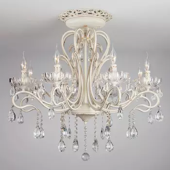 Подвесная люстра Eurosvet 12205/8 белый Strotskis