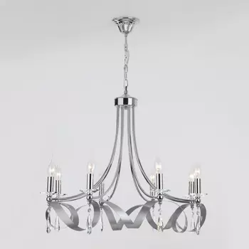 Подвесная люстра Eurosvet 60064/8 хром