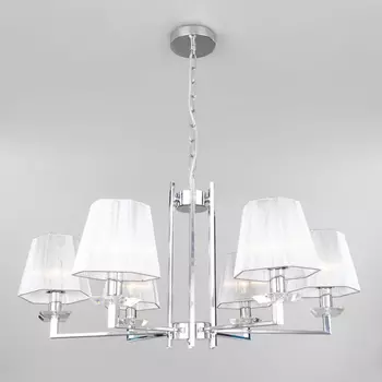 Подвесная люстра Eurosvet Alegria 60125/6 хром Smart