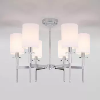 Подвесная люстра Eurosvet Brielle 60132/6 хром