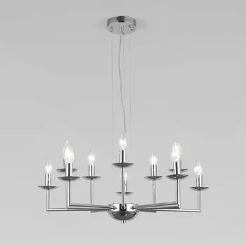 Подвесная люстра Eurosvet Cariso 60150/10 хром