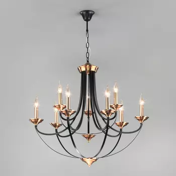 Подвесная люстра Eurosvet Lazzaro 60098/9 черный