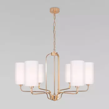 Подвесная люстра Eurosvet Purezza 60128/6 золото