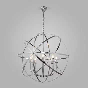 Подвесная люстра Eurosvet Santi 60139/8 хром