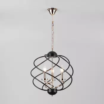 Подвесная люстра Eurosvet Sorrel 60105/3 черный