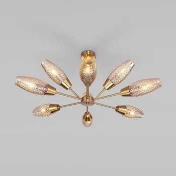 Подвесная люстра Eurosvet Thalia 60140/9 золото