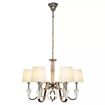 Подвесная люстра iLamp Alesti P2424-6 Nickel