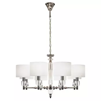 Подвесная люстра iLamp Alexa P2404-8 Nickel