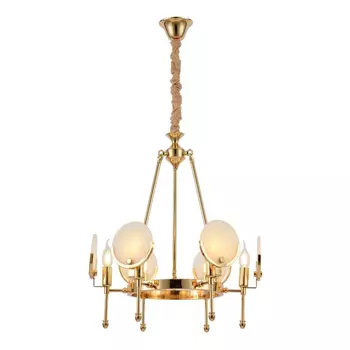 Подвесная люстра Lumina Deco Montego LDP 8010-6 F.GD