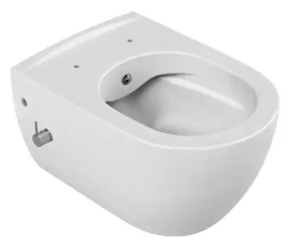 Подвесной безободковый унитаз Boheme Bianca 963-2-WM с функцией биде, белый матовый