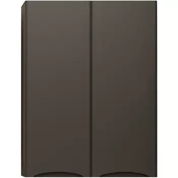 Подвесной шкаф Style Line Бергамо мини 60 Люкс Plus СС-00002359, черный антискрейч