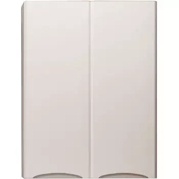 Подвесной шкаф Style Line Бергамо мини 60 Люкс Plus СС-00002357, белый антискрейч