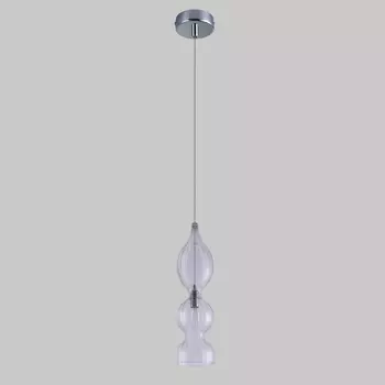 Подвесной светильник Crystal Lux Iris SP1 B Transparent