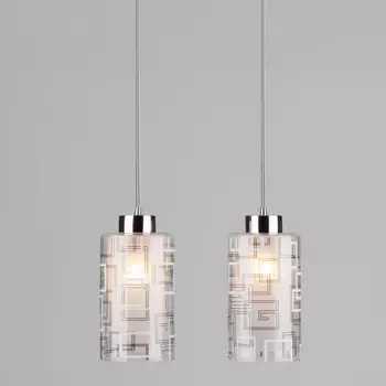 Подвесной светильник Eurosvet 50002/2 хром