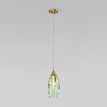 Подвесной светильник Eurosvet Lotus 50222/1 зеленый